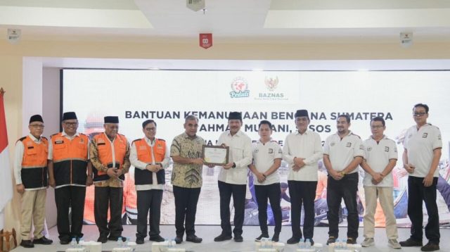 Ketua MPR RI Bersama APPSI Serahkan Bantuan Rp 800 Juta untuk Sumatera