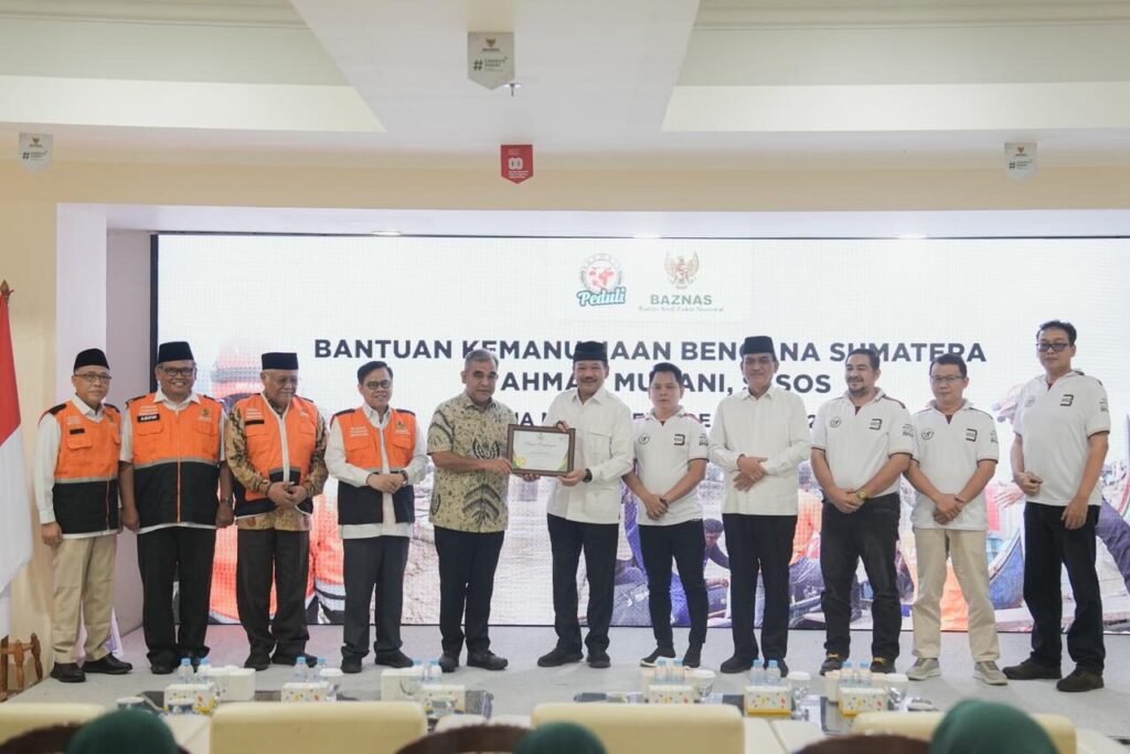 Ketua MPR RI Bersama APPSI Serahkan Bantuan Rp 800 Juta untuk Sumatera